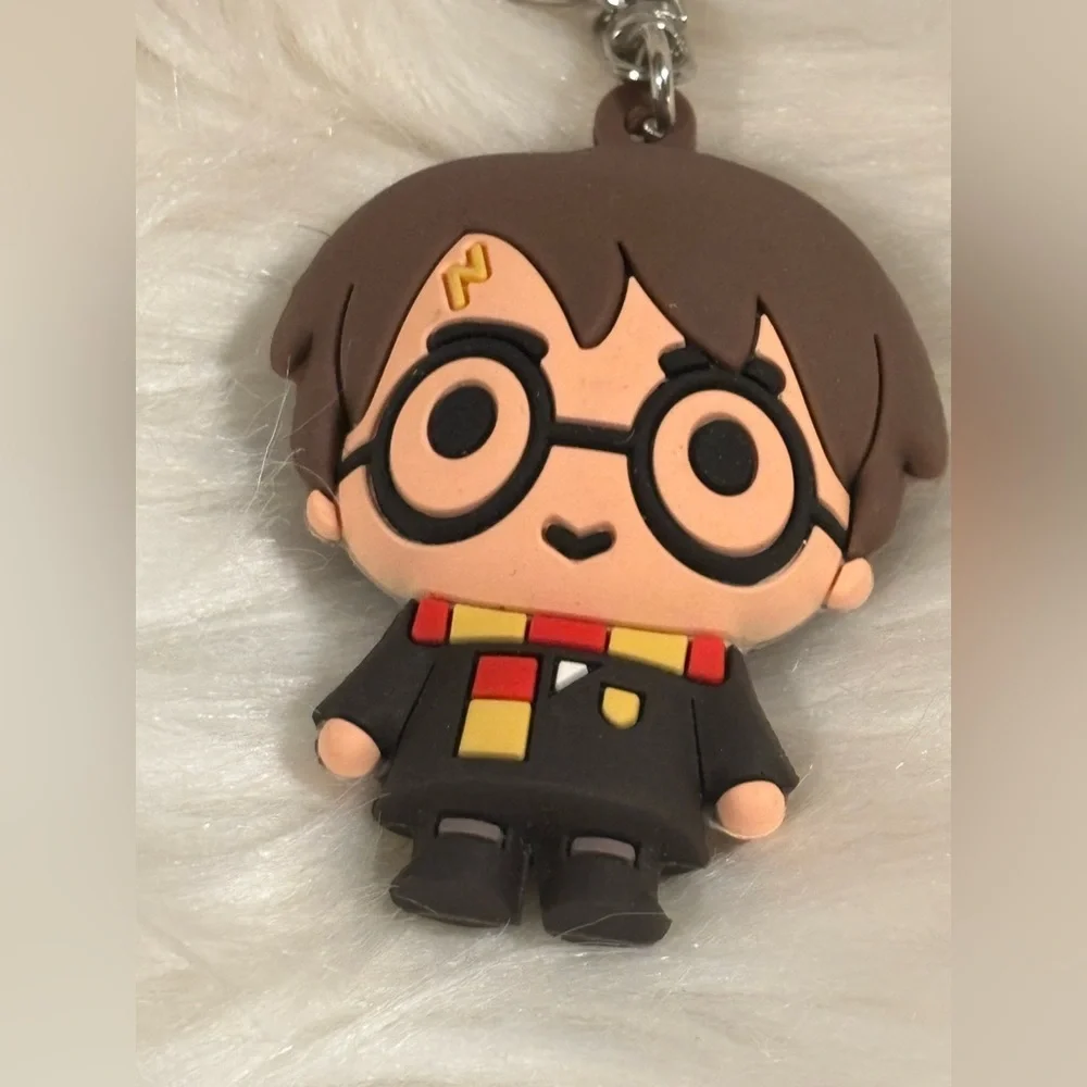 Harry Potter Soft Touch Plastic Keychain